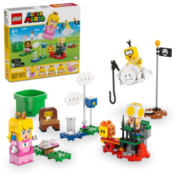 LEGO® Super Mario™ 71441 Abenteuer mit der interaktiven LEGO® Peach™